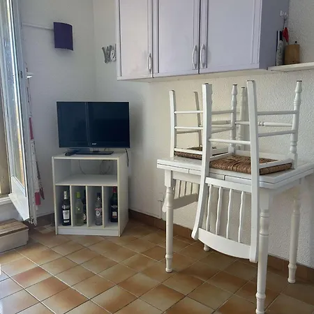 2p/cabine, 4 Couchages, Plage, Parking, Animaux Admis - Fr-1-225c-149 * Cerbere